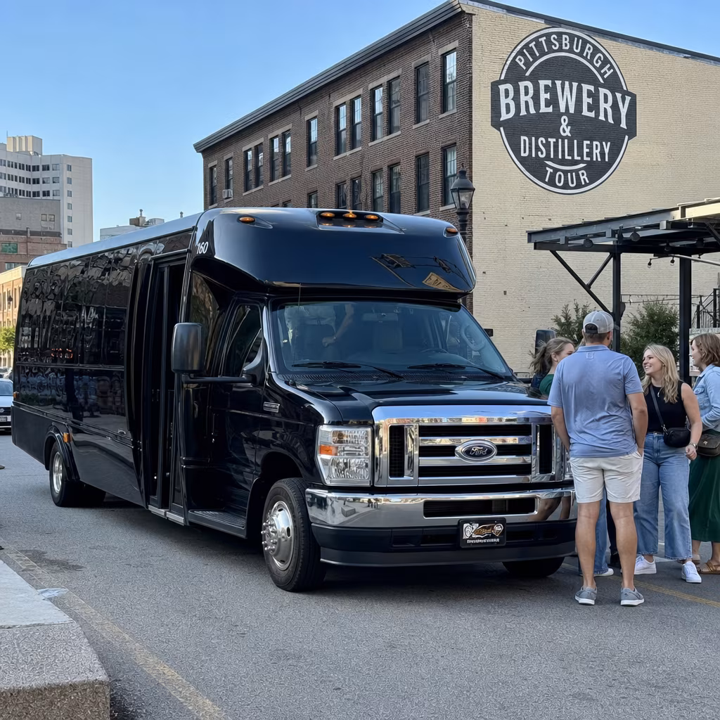 Rent a Bus to Pittsburgh Brewery & Distillery Tour