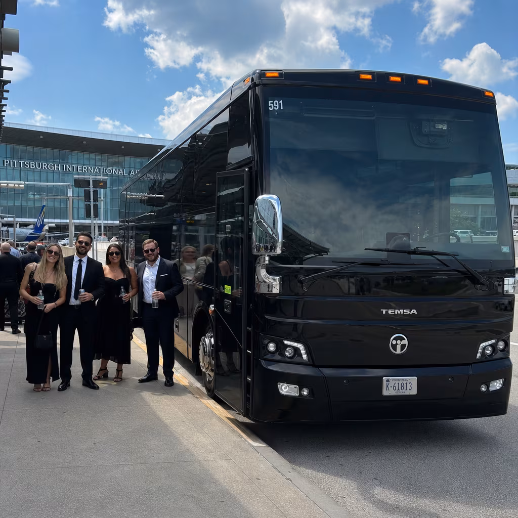 Rent a Bus to Pittsburgh International Airport