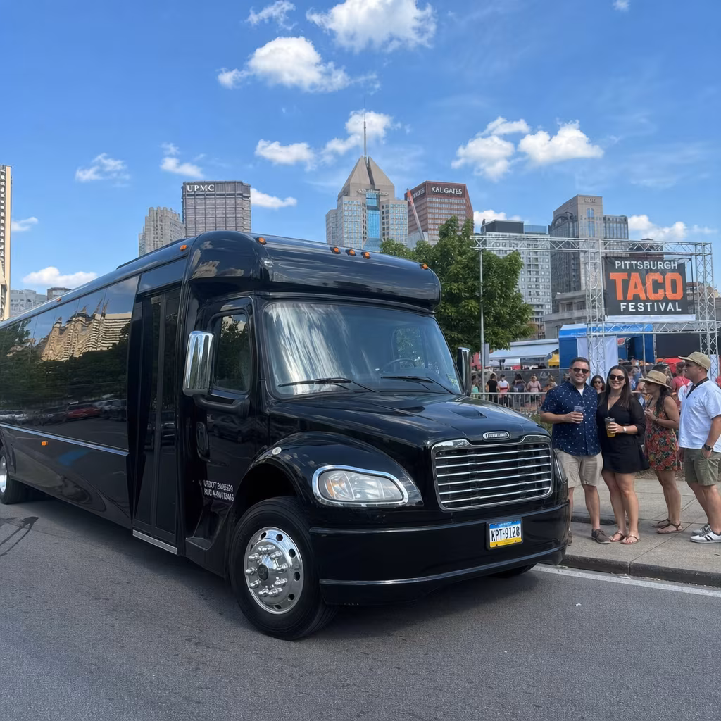 Rent a Bus to Pittsburgh Taco Festival