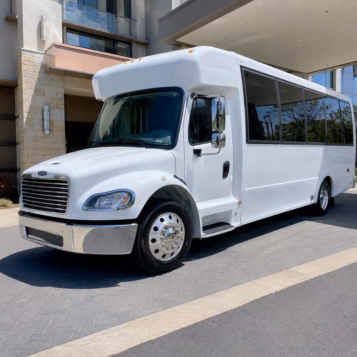 Pittsburgh Airport Shuttle & Transportation party bus exterior