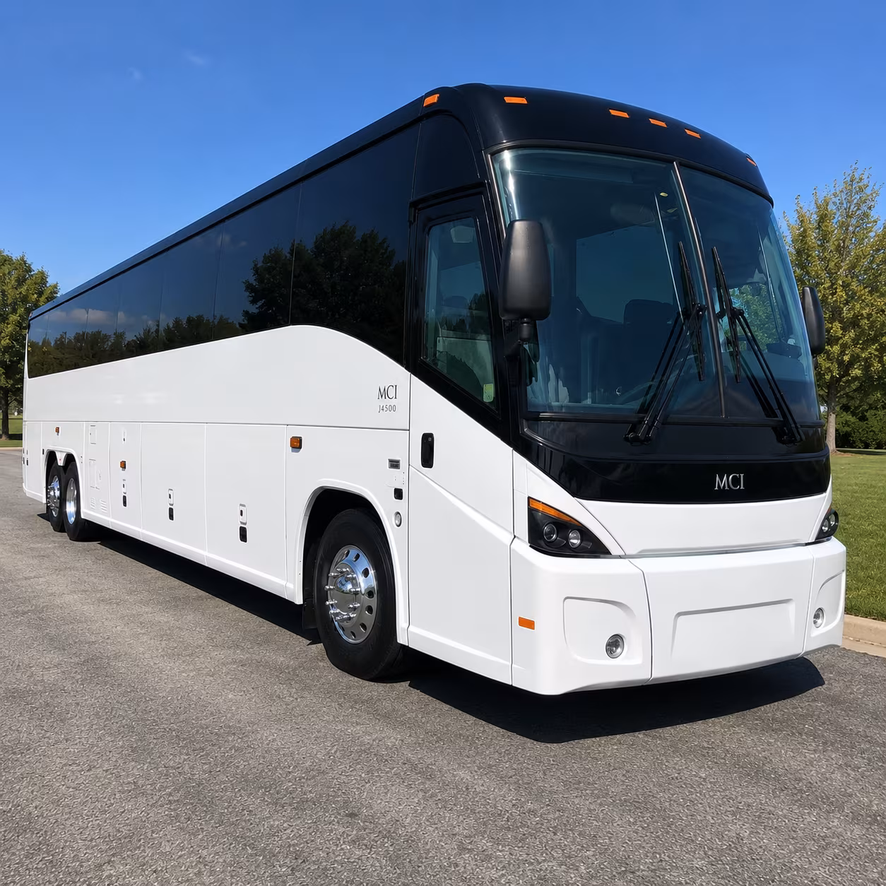 Pittsburgh Airport Shuttle & Transportation party bus exterior