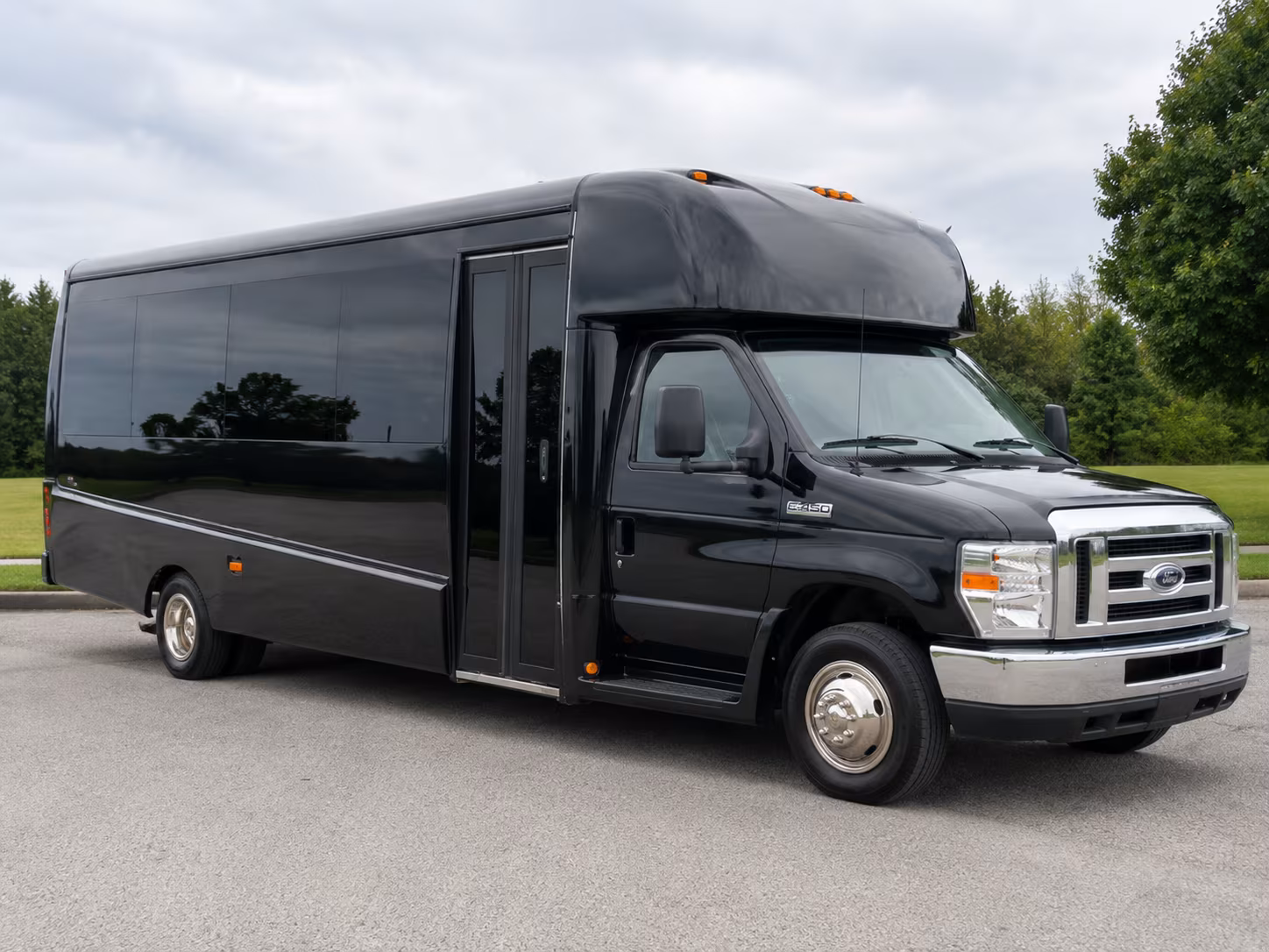 Pittsburgh Corporate Transportation party bus interior