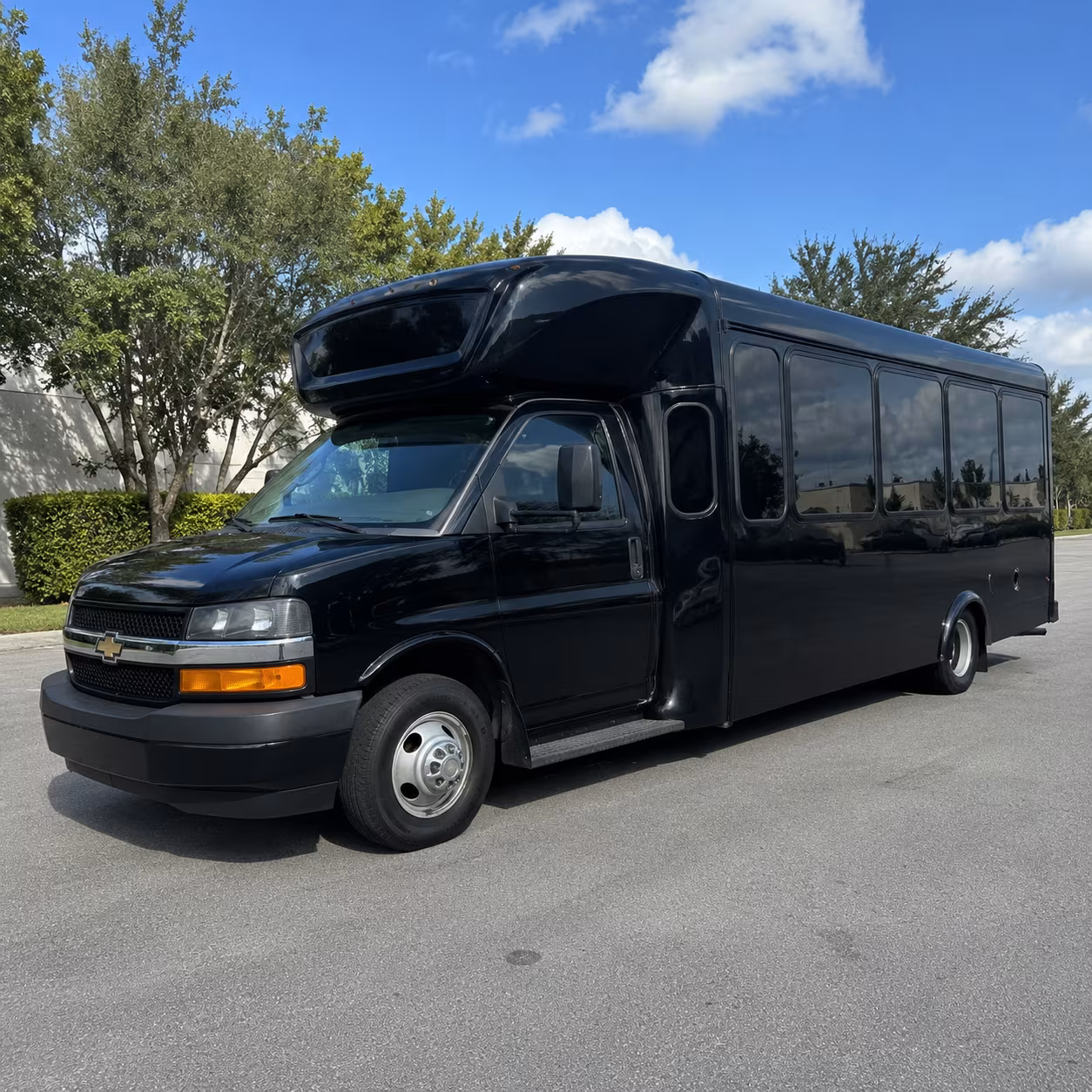 Pittsburgh Prom & Homecoming Transportation party bus exterior