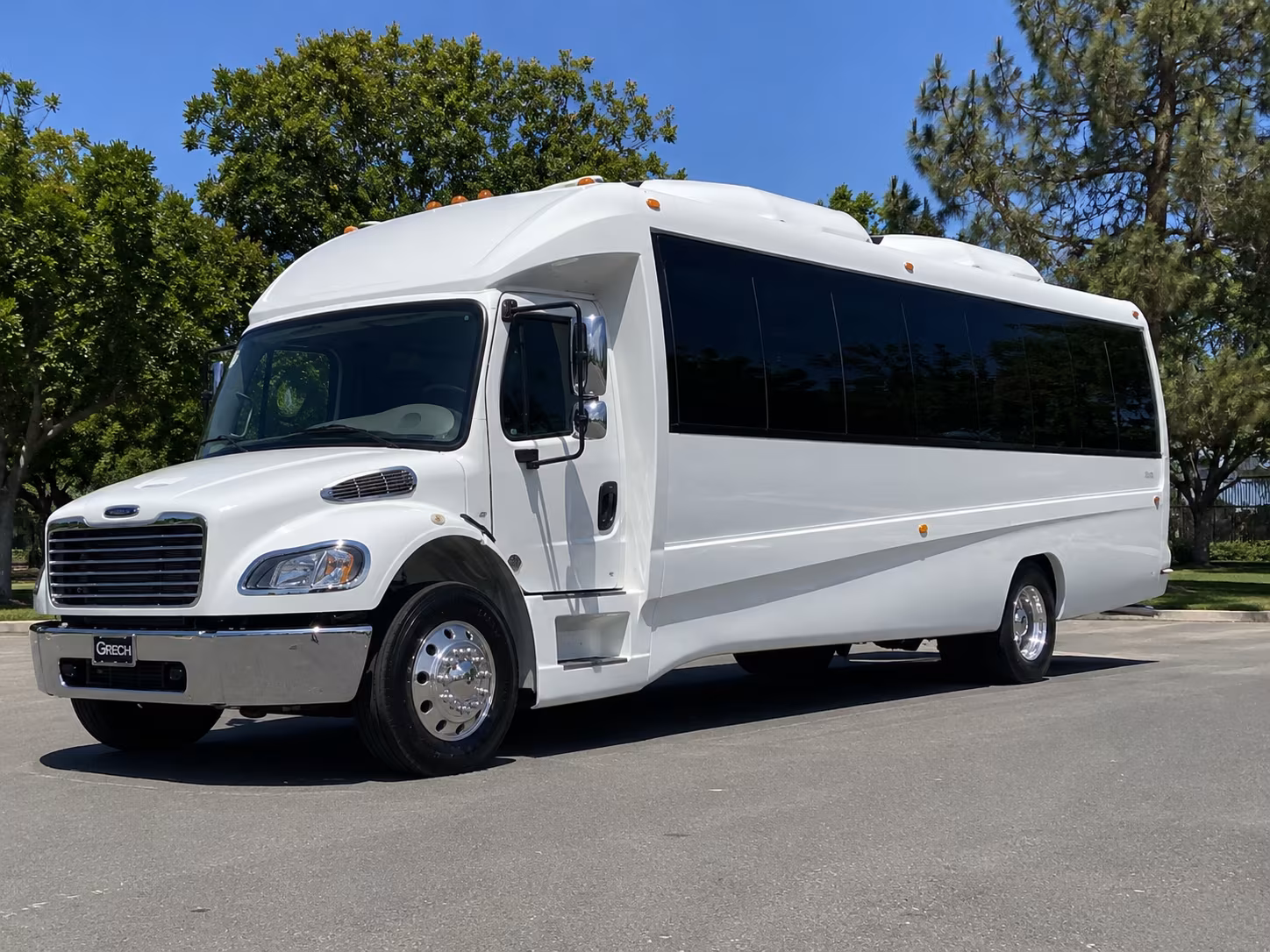 Pittsburgh Prom & Homecoming Transportation party bus exterior