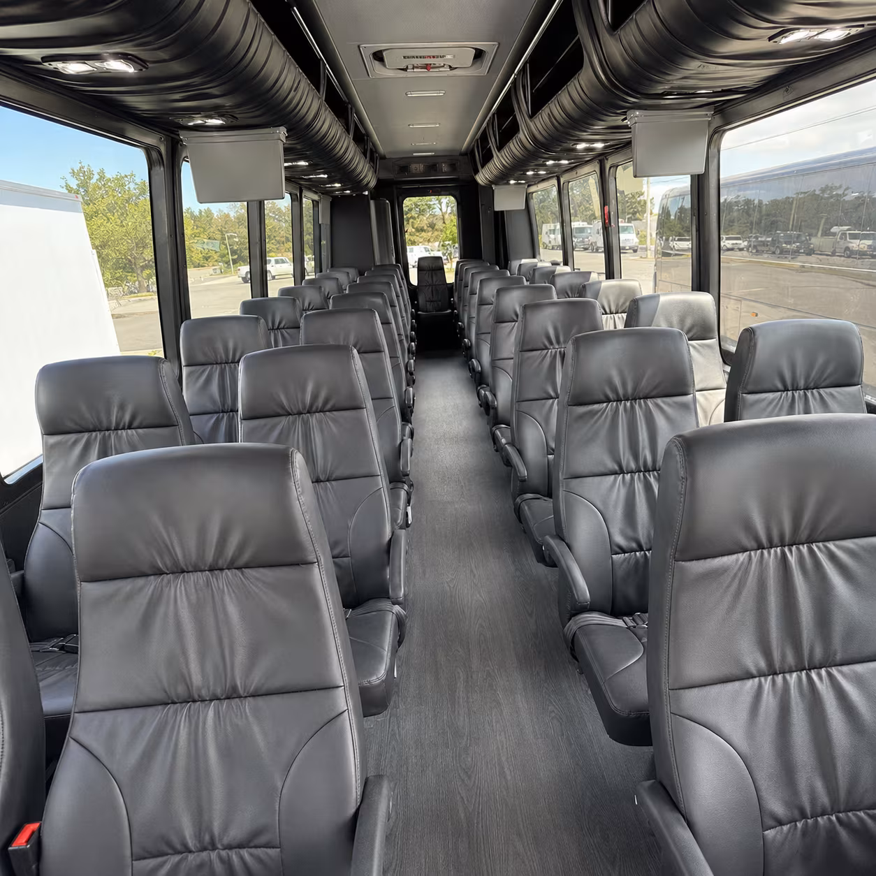 Pittsburgh School Event Transportation party bus exterior