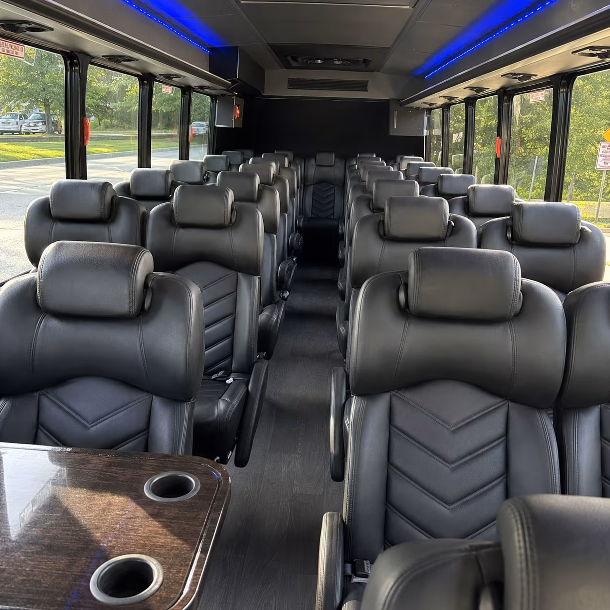 Pittsburgh School Event Transportation onboard seating
