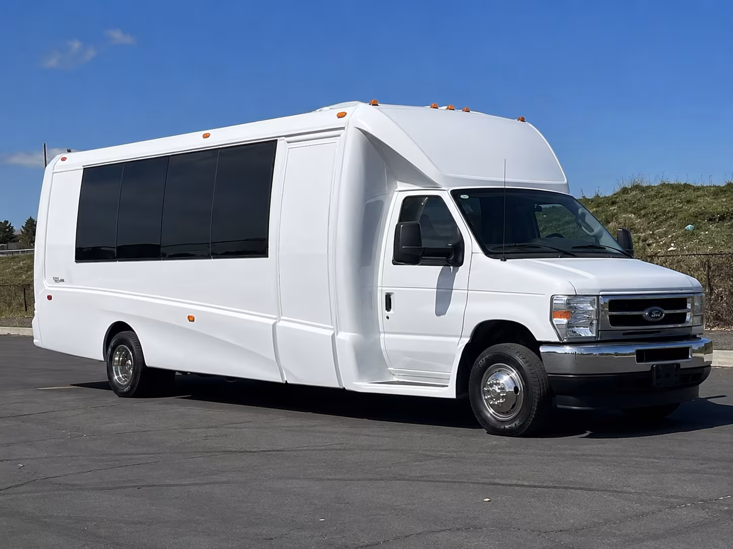 Pittsburgh Sporting Event Transportation party bus interior