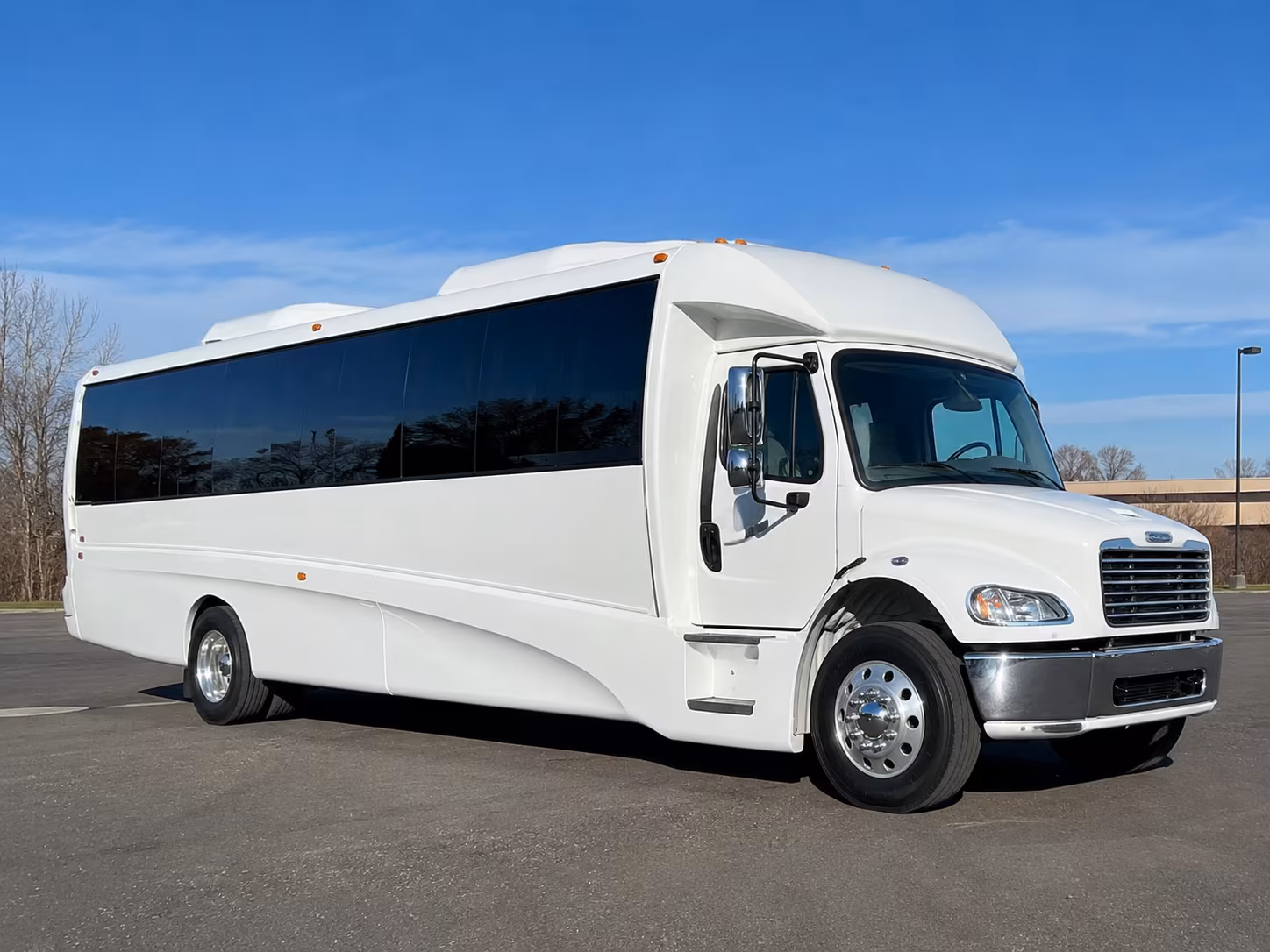 Pittsburgh Wedding Transportation party bus exterior