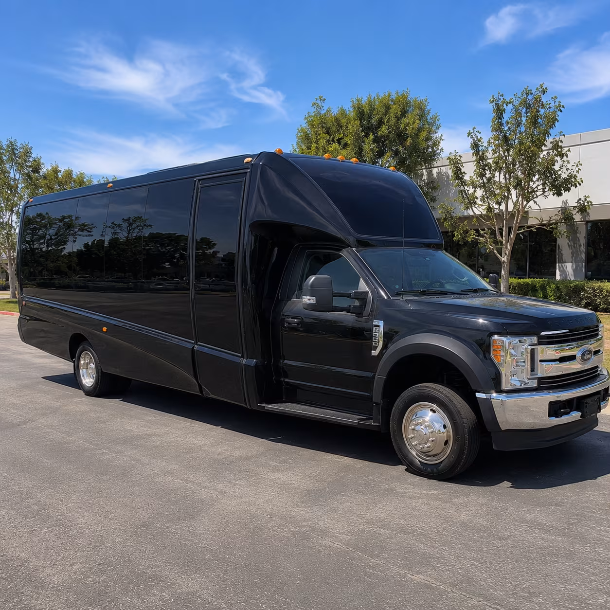 Pittsburgh Wedding Transportation party bus exterior