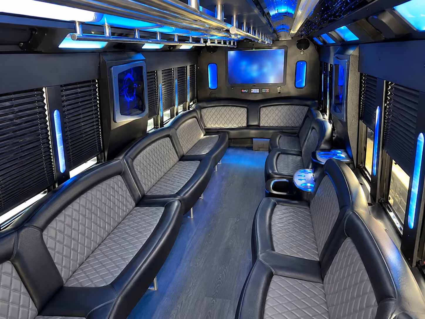 Pittsburgh Wedding Transportation onboard seating
