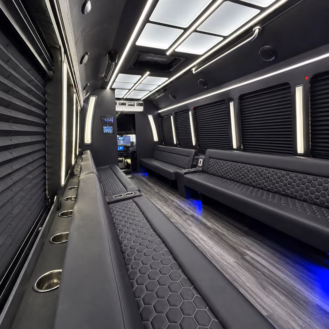 Pittsburgh Winery Tour & Pub Crawl Transportation onboard seating