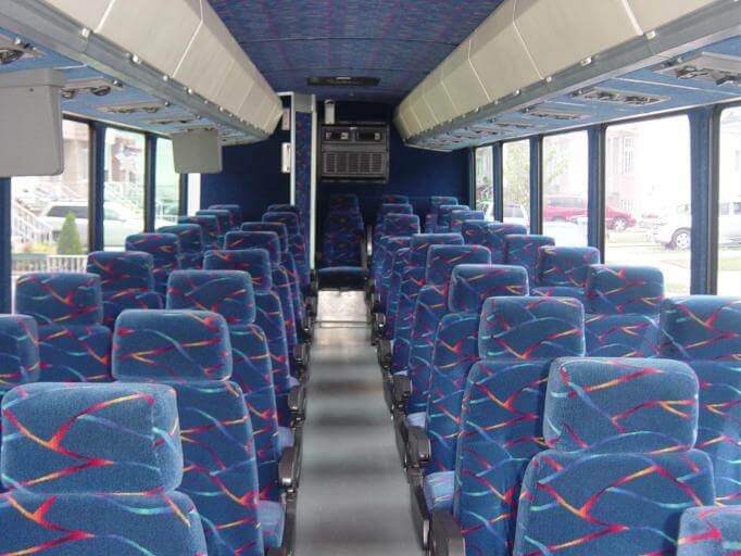 Lancaster 35 Passenger Shuttle Bus Interior