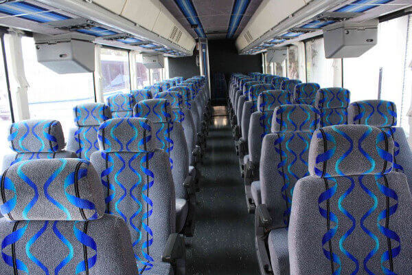 Reading 40 Passenger Coach Bus Interior