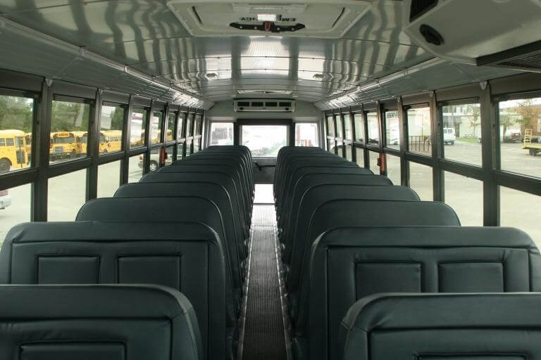 Reading 47 Passenger School Bus Interior
