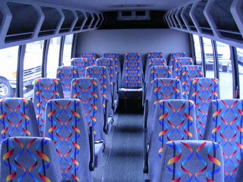 Reading 15-35 Passenger Minibuses Interior