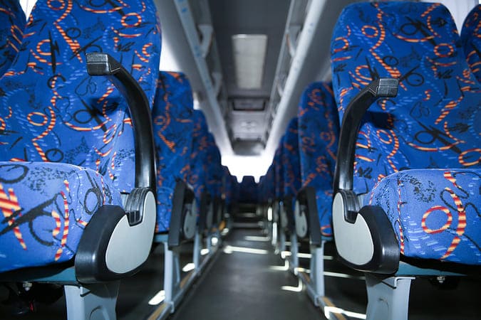 Altoona 47-56 Passenger Charter Buses Interior
